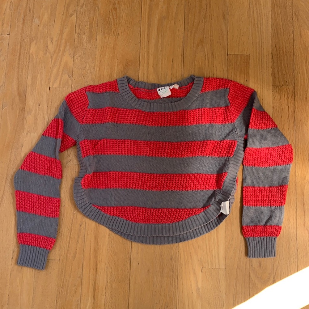 Roxy cropped knit sweater